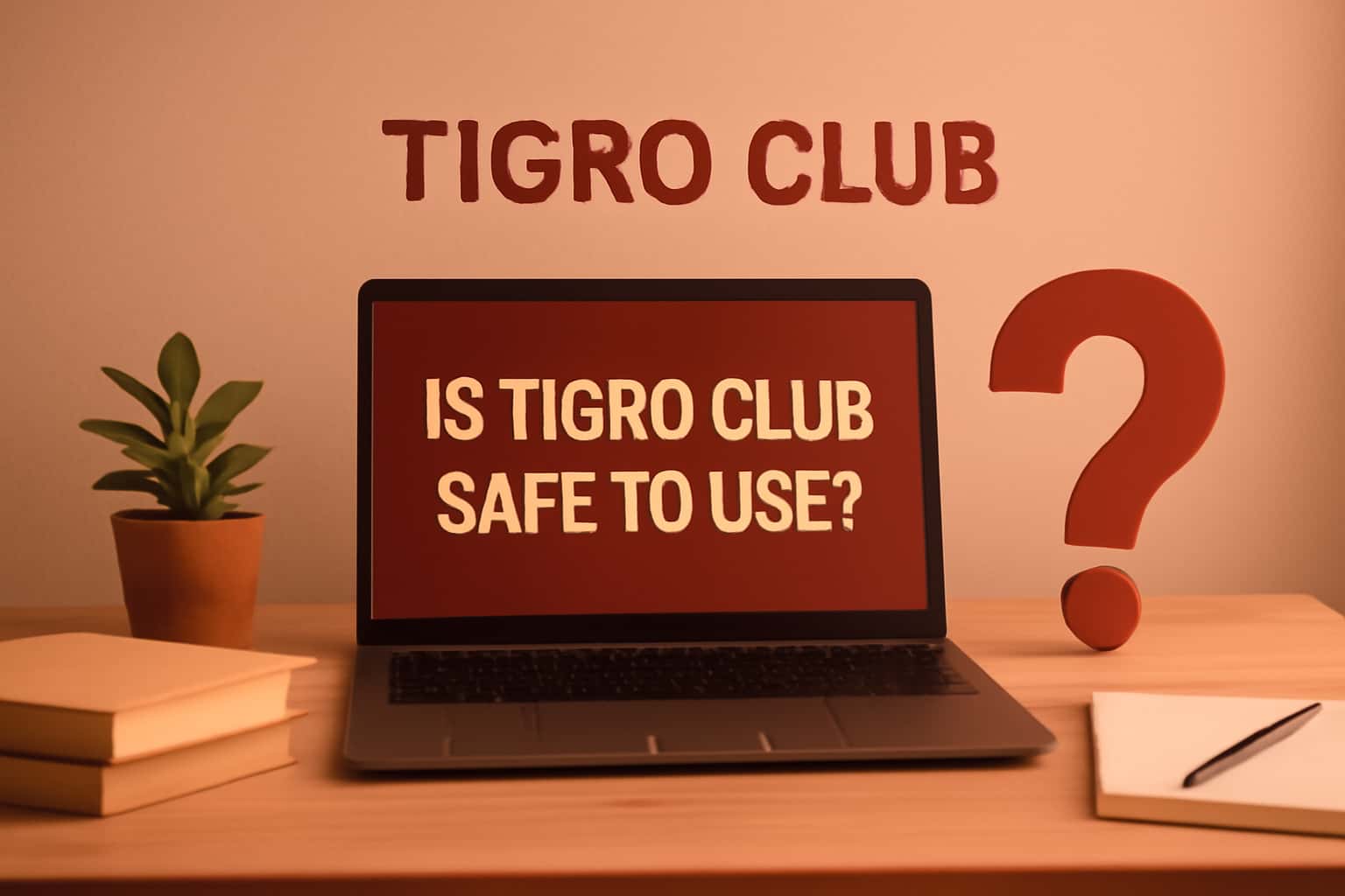 An informative scene showcasing the safety features of Tigro Club.