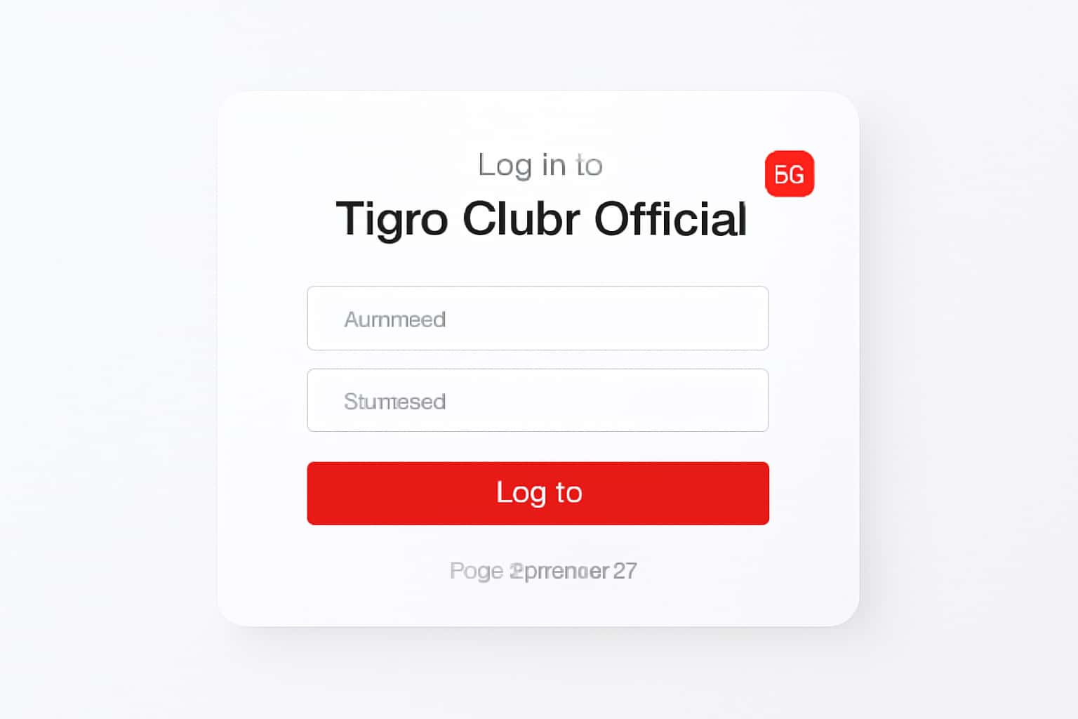 Log In to Tigro Club - Official Interface