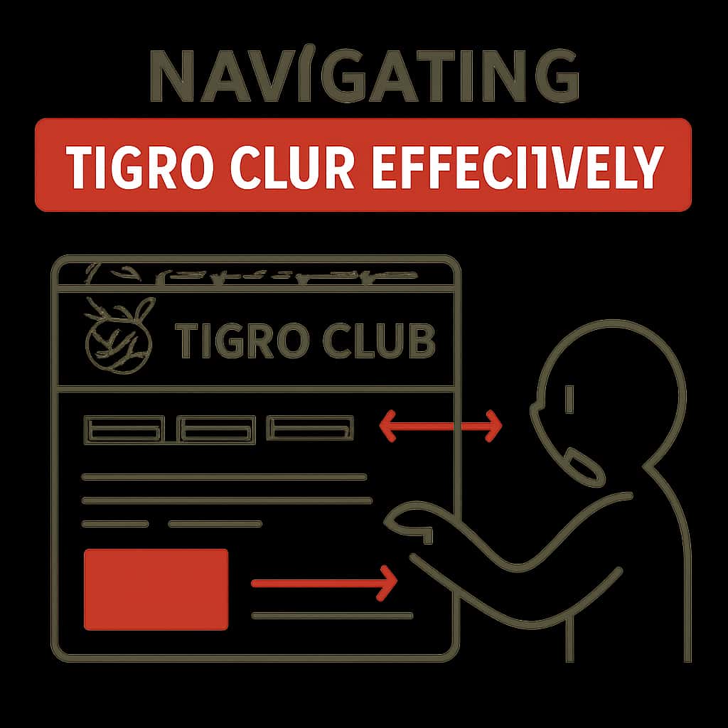An educational diagram on the features of Tigro Club.