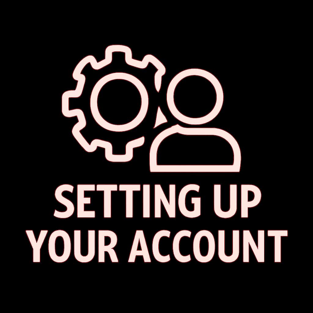 Icon representing the guide for setting up a Tigro Club account.