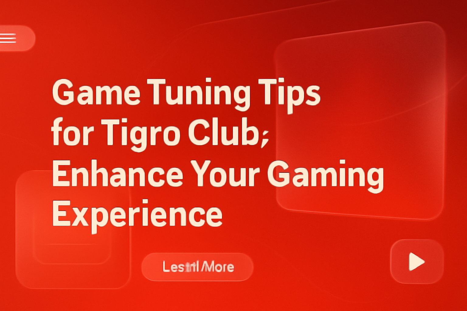 An informational display about securing your Tigro Club account, featuring a modern design.