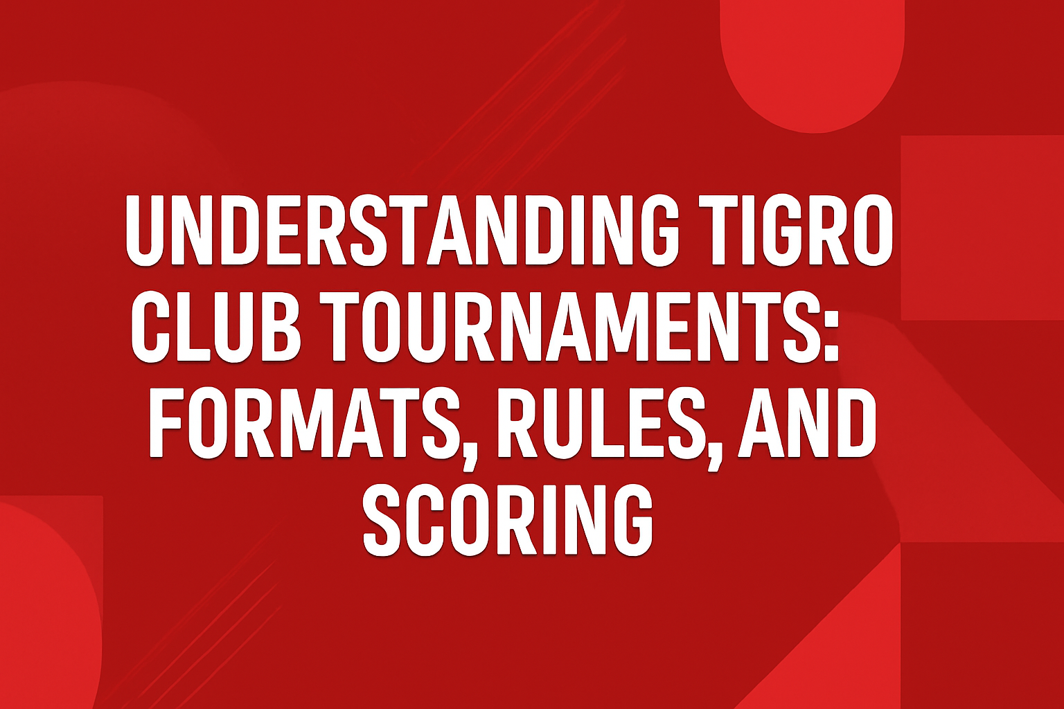 An informational scene showcasing how to navigate Tigro Club effectively.